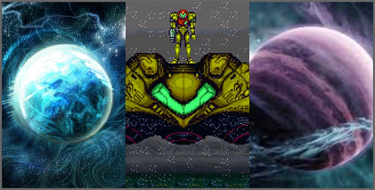 These are all the planets Samus Aran has blown up