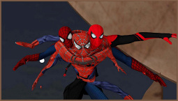Peter Parker himself recreates a Spider-Man meme at SDCC