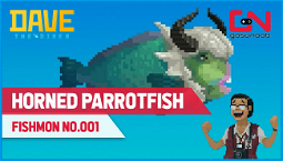 How to catch the Horned Parrotfish in Dave the Diver