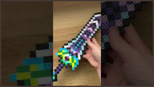 Terraria fan creates bead art to honor their game of choice