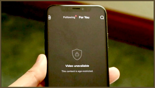 How to fix the ‘age-protected’ TikTok error