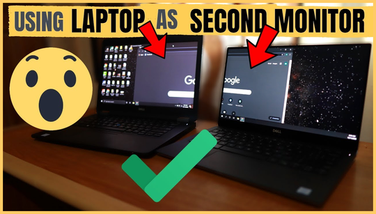 Use a laptop as a second display