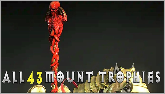 Diablo 4 mount trophies explained