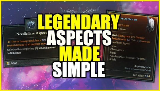 All Rogue Legendary Aspects and their effects