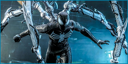 Spider-Man 2 Hot Toy confirms symbiote Iron Spider suit merge