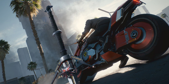 You can unlock Witcher-themed items in Cyberpunk 2077 with new DLC