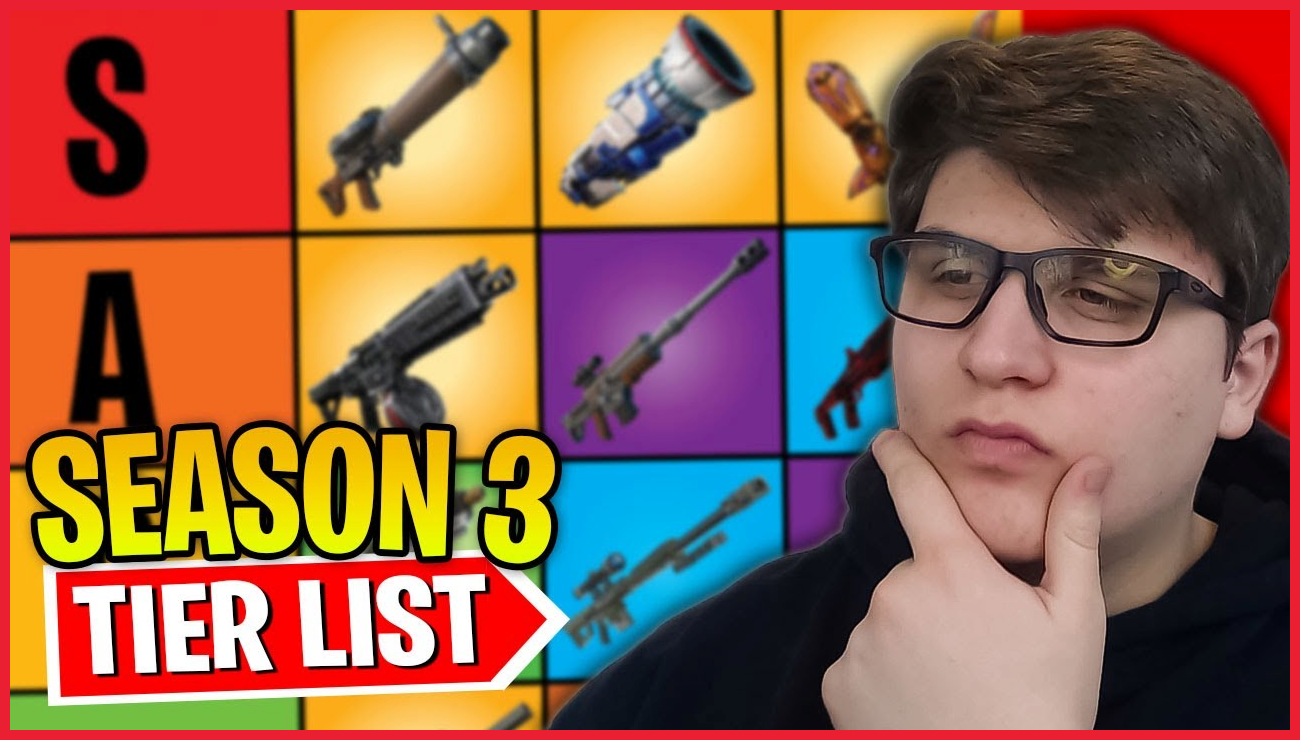 new weapons in fortnite chapter 4 season 3