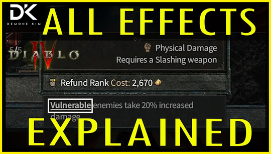 Diablo 4 status effects to watch out for, and how to remove them