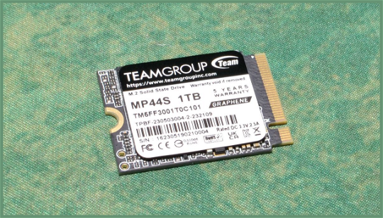 Teamgroup MP44S SSD review