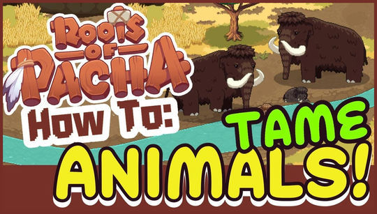 How to tame animals in Roots of Pacha