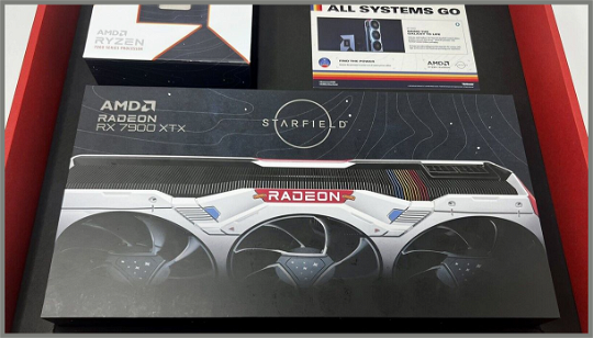 Rare AMD Starfield graphics card and CPU bundle up for auction