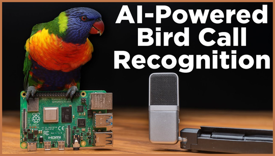Raspberry Pi Smart Bird Feeder brings machine learning to the dinner table