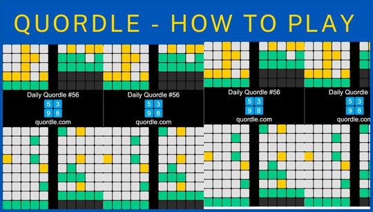 Daily Quordle game answers: Today’s Quordle words of the day (July 1)