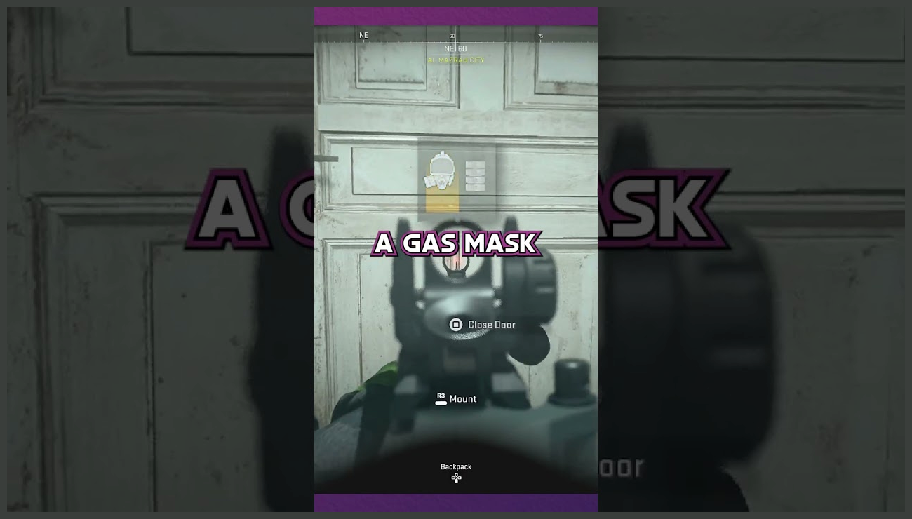 Warzone finally fixes its gas mask animation problem