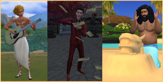 The Sims 4’s Greek God Legacy Challenge is wild, weird, and wonderful