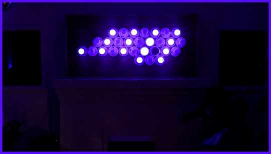 Raspberry Pi powers custom Phillips Hue LED bulb matrix
