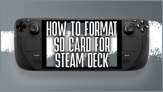 How to format an SD card for Steam Deck