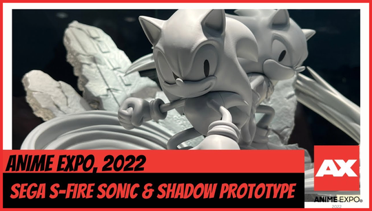 This Shadow statue at Sega is actually pretty funny