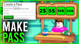 How to make and sell gamepasses in Roblox