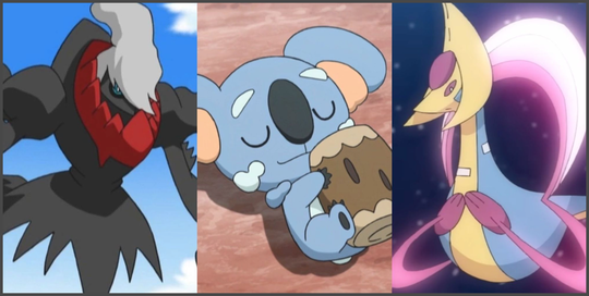 All the Pokemon that sleep and the ones that never wake up