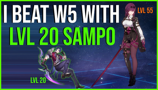 What are Sampo’s ascension materials?