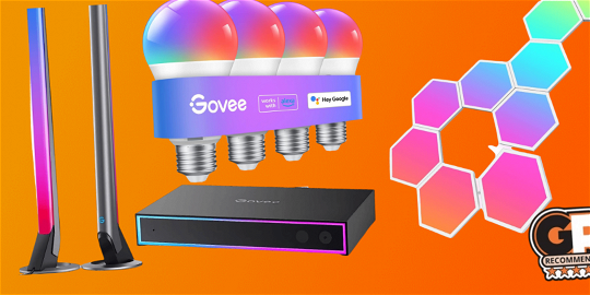 Govee RGBIC lights perfect for a gaming room