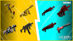 Fortnite Chapter 4 Season 4 Exotic weapons and Mythic weapons