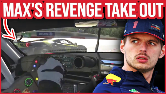 F1 champion Max Verstappen disqualified from a sim race for “horrendous overreaction”