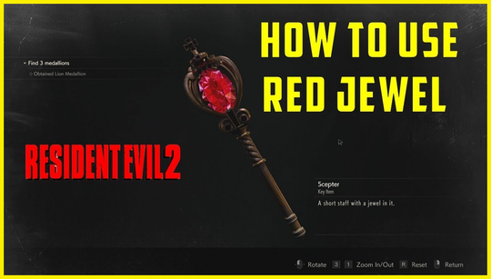 Resident Evil 2 Remake’s Red Jewel and its purpose