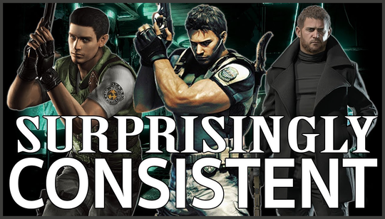 Resident Evil: Jill Valentine and Chris Redfield, then and now