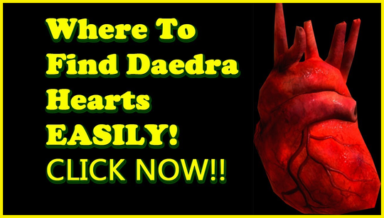 Where to find Daedra hearts in Skyrim