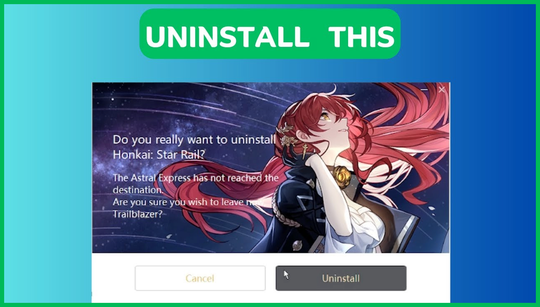 Honkai Star Rail can be uninstalled, here’s how to do it