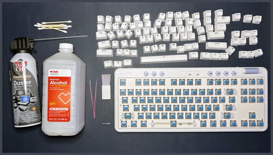 How to deep clean a keyboard