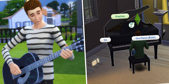 How to write songs in The Sims 4