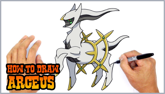 This Arceus art piece is truly stunning