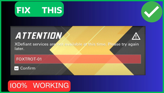 How to fix the FOXTROT-01 error code in XDefiant