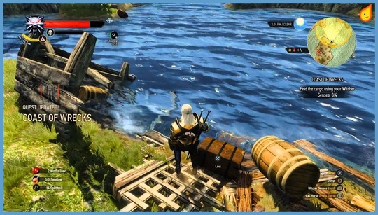 The Witcher 3 treasure hunt locations – Coast of Wrecks The Witcher 3 treasure hunt locations – Coast of Wrecks