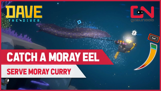 How to catch moray eels in Dave the Diver