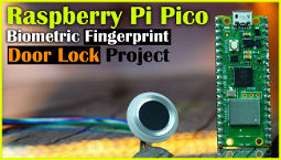 Raspberry Pi Pico bank locker with biometric authentication