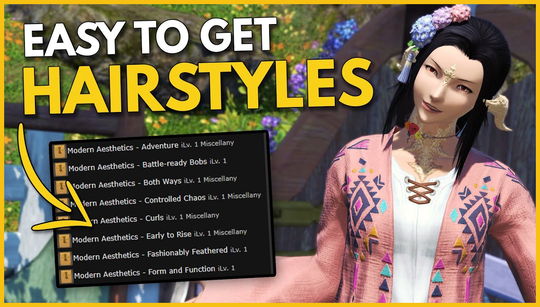 All Final Fantasy 14 hairstyles and how to get them