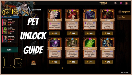 How to unlock every Across the Obelisk pet