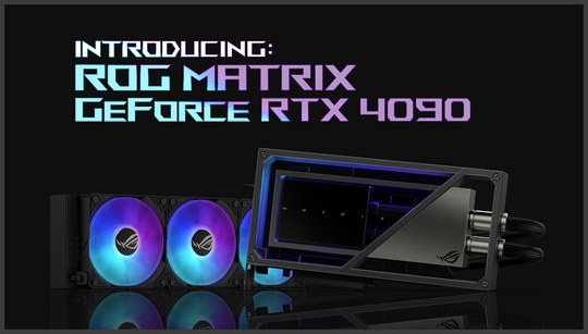 Asus ROG Matrix GeForce RTX 4090 overclocked to 3,945 MHz