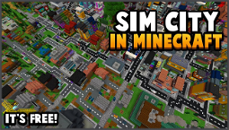 SimCity in Minecraft?!