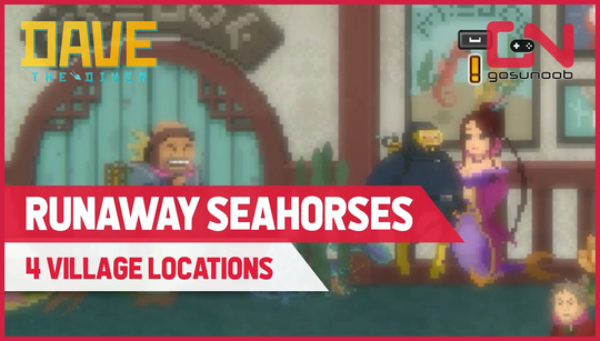 How to catch seahorses in Dave the Diver