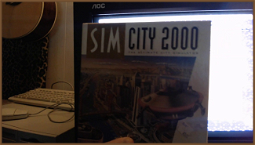 Sim City 2000 on a floppy drive