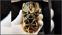 This Razer mouse is covered in 24 karat gold, and it’ll cost you dearly