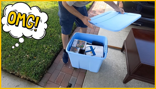 I grew up in the same house as this guy and his parents kept all of his gaming stuff I grew up in the same house as this guy and his parents kept all of his gaming stuff