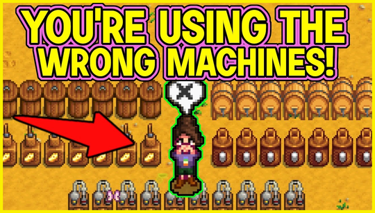 Stardew Valley machine guide