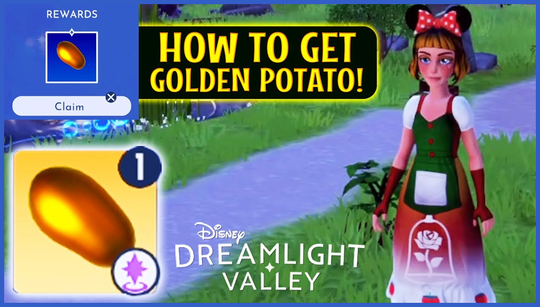 How to get the Mysterious Golden Potato in Disney Dreamlight Valley