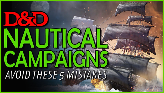 How to run a D&D pirate campaign